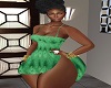 Zoe: green dress fit