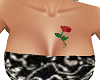 Rose Breast Tattoo