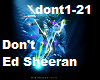 Don't Ed Sheeran