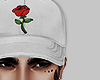 White Rose Hat