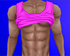 Pink Rolled Tank Top 2 M
