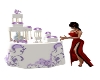 Lilac Weddingcake w/Pose