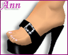 ANN Glamour Sandals BLK