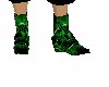 Green Toxic boots