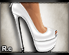 R.c| Lovely White Heels