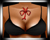 Red Lace Up Chest Tat F