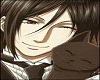 Sebastian holding a Cat