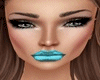 Glam Lip Gloss Blue Fluo