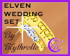 Elven Wedding Set Gold