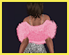 Di* Pink Fur Wrap