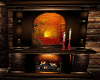 Fall Fireplace