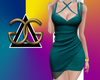 Suit Dress - Teal
