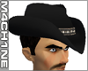 !M! Cowboy Hat Black