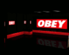 OBEY|RED|BLACK