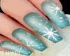 C~Snowflake Nails