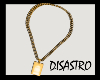 D-Gold Pendant Necklace