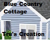 Blue Country Cottage