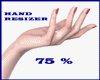 !     HAND ESCALER 75 %