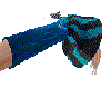 Lolita Blue Gloves
