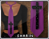 S| Purple Cross Tie