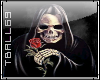 reaper with rose