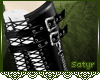Studded Latex Boots|W|