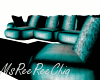 RR - Teal Chic Couch