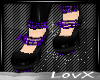 [LovX]Spike Shoes(purple