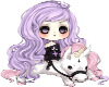 Kawaii Goth Unicorn