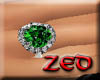 [Zed] Emerald Sml Ring