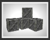 HD Steel Crates A x4