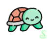 cute lil turtle pt.3<3