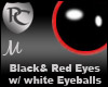 Black & Red Eyes