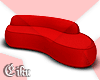 Red Shape Sofa