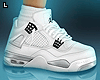 4s Retro Gray Sneakers