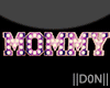 MOMMY pink Lamps