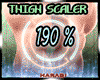 LEG THIGH 190 % ScaleR