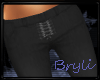 B Simple Pants Black