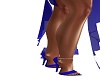 blue heels elegant