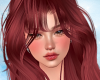 Adele Red + bangs