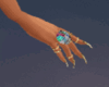 mlti-color diamond ring