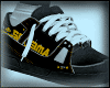 sneakers custom black