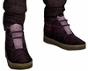 Dark purple boot