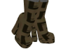 ARMY-GREEN F3ND! BOOTS