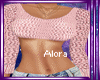 (A) Pink Sweater & Jeans