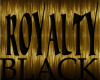 ROYALTY BLACK/GOLD M