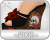 |Px| Skull Tat Wedges