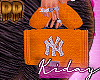 NY-Fur Orange Bag