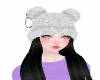 !White Bear Hat & Hair