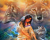 native wolf lady